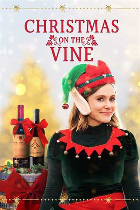 Рождество на винодельне постер